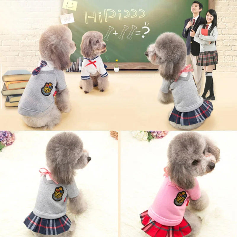 🎓 Pet School Uniform Dress – Class is in Session for Your Pup! - Pet Bliss