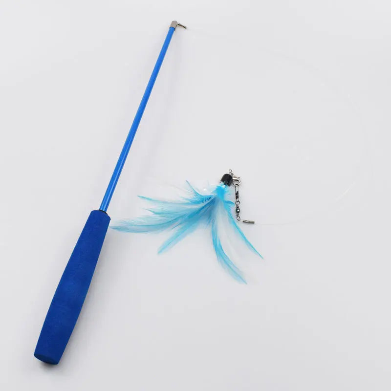 Interactive Cat Wand Toy – Fun, Exercise & Bonding - Pet Bliss