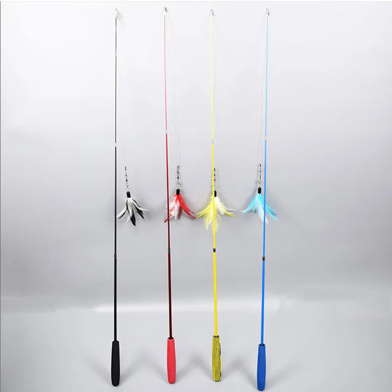 Interactive Cat Wand Toy – Fun, Exercise & Bonding - Pet Bliss