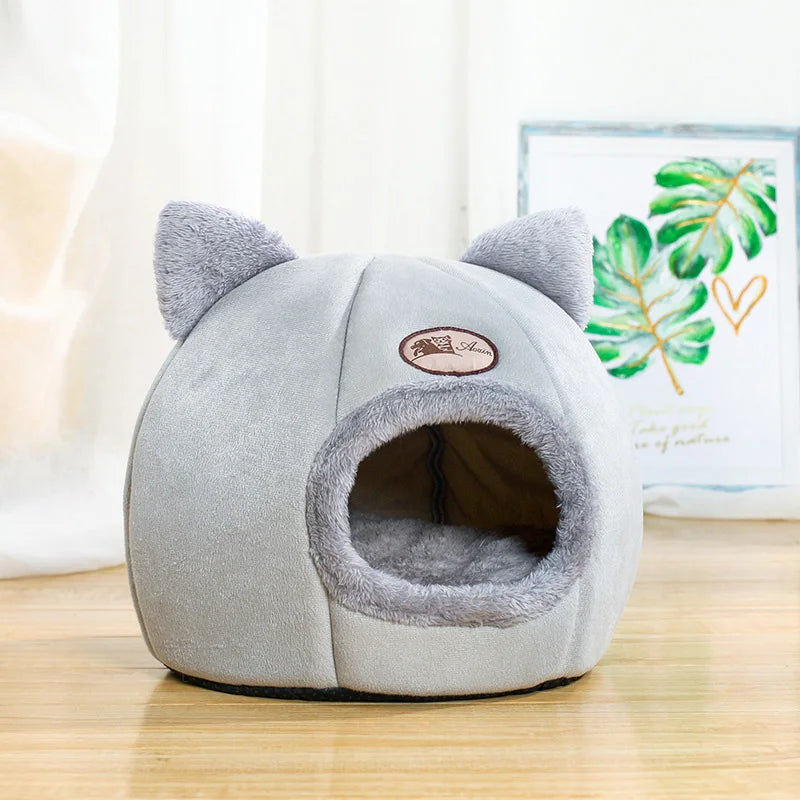 Cozy Cat Cave Bed – The Perfect Hideaway! - Pet Bliss
