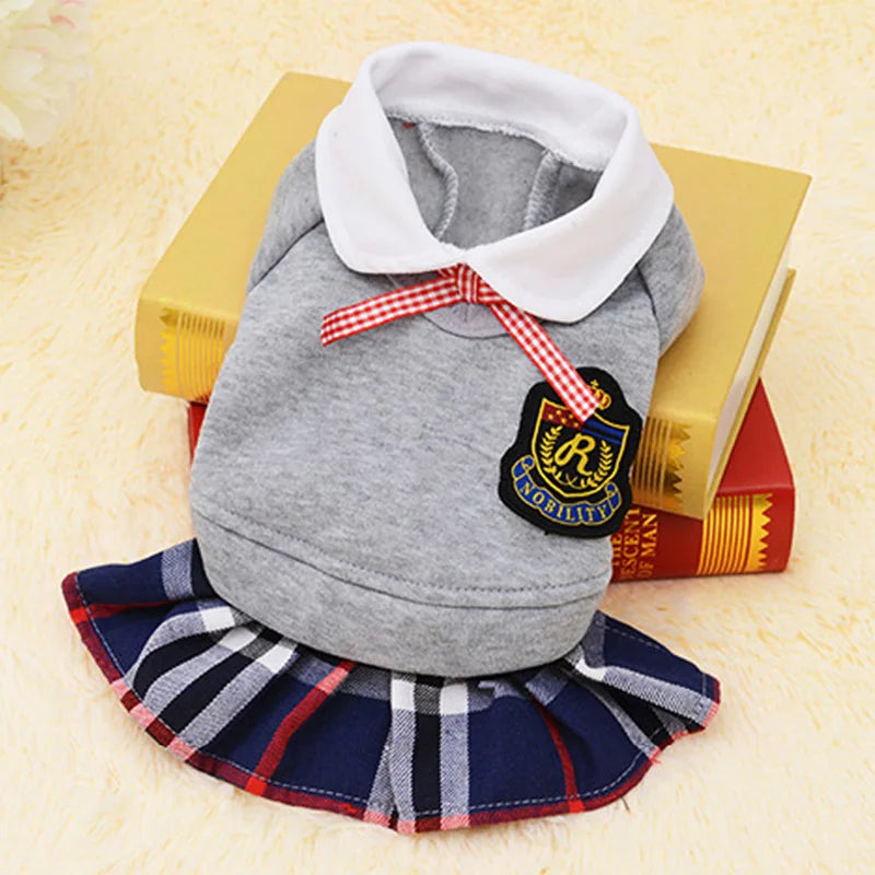 🎓 Pet School Uniform Dress – Class is in Session for Your Pup! - Pet Bliss