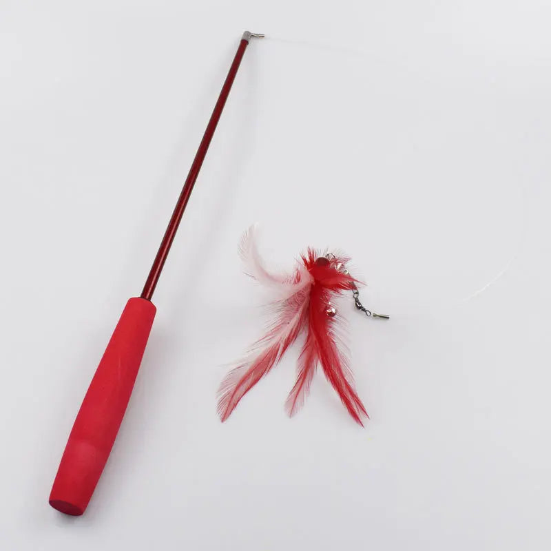 Interactive Cat Wand Toy – Fun, Exercise & Bonding - Pet Bliss