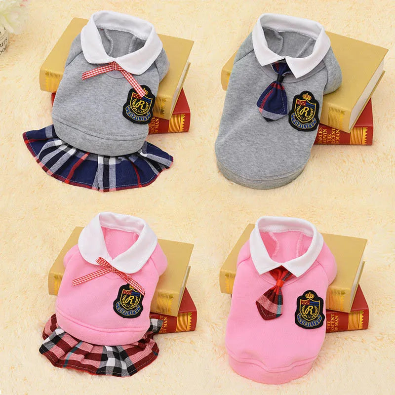 🎓 Pet School Uniform Dress – Class is in Session for Your Pup! - Pet Bliss