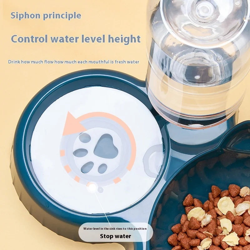 3-in-1 Pet Bowl Feeding Station – Cute, Smart, and Spill-Free - Pet Bliss