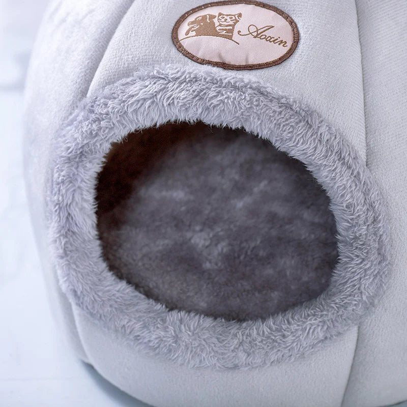Cozy Cat Cave Bed – Warm, Comfy & Private! 🏠🐾 - Pet Bliss