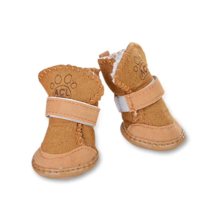 Pawstrip Winter Dog Boots (Set of 4) - Pet Bliss