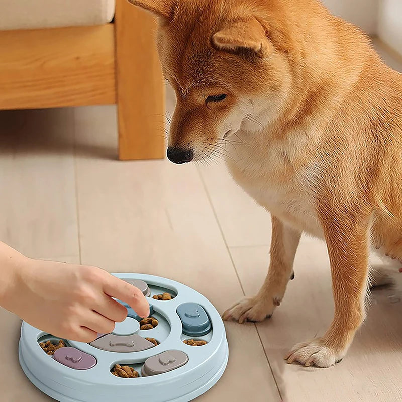 Interactive Pet Puzzle Feeder – Fun & Smart Mealtime! - Pet Bliss
