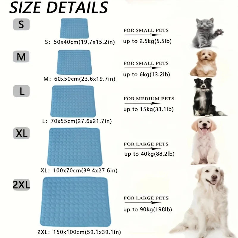 Pet Cooling Mat – Keep Your Pet Chill & Comfy! - Pet Bliss