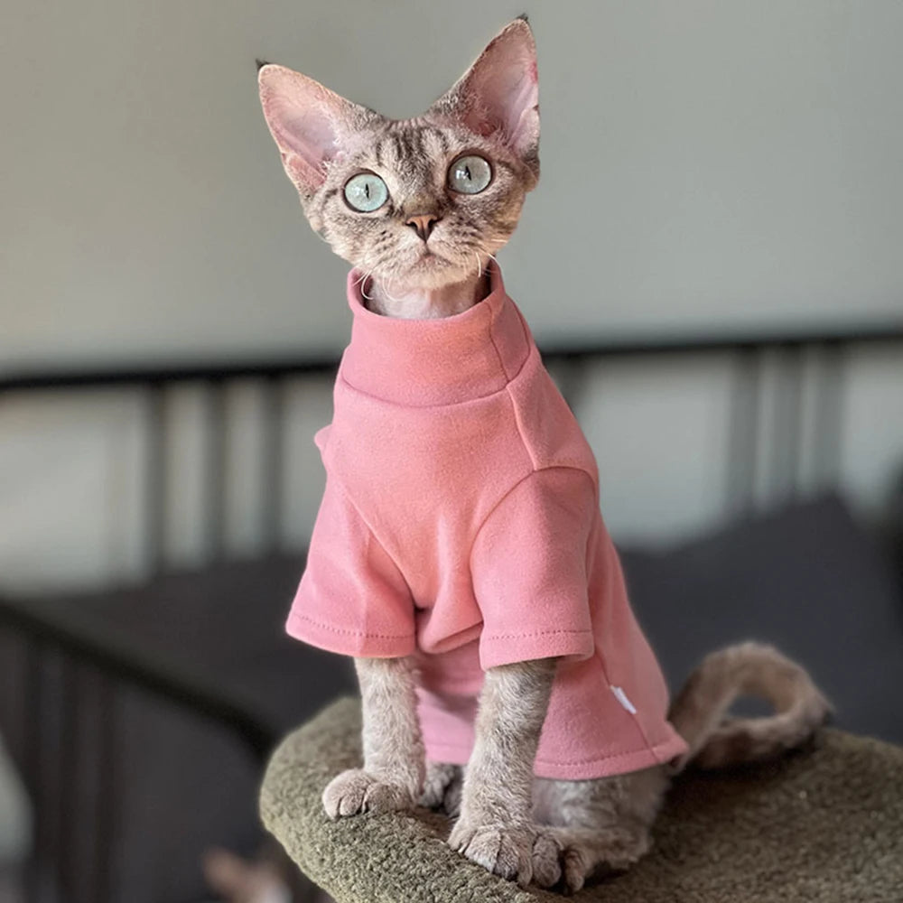 🧶 Sphynx Cat Sweater – Cozy Comfort for Hairless Hoomans! - Pet Bliss
