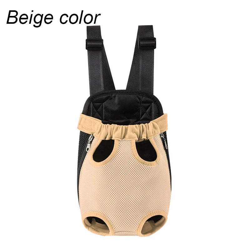 Front-Facing Pet Carrier Backpack – Stylish Comfort for Adventures - Pet Bliss