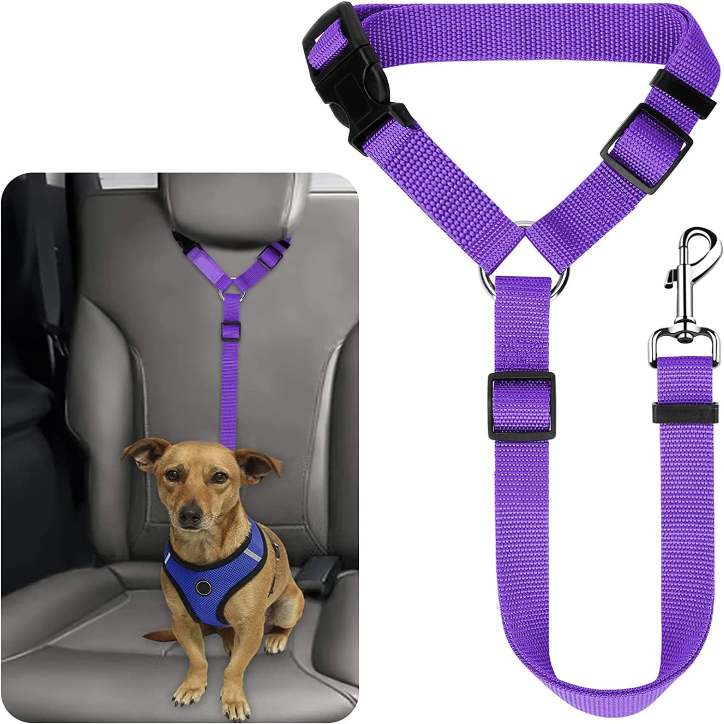 Dog Seat Belt – Ultimate Safety & Comfort for Your Pup! - Pet Bliss