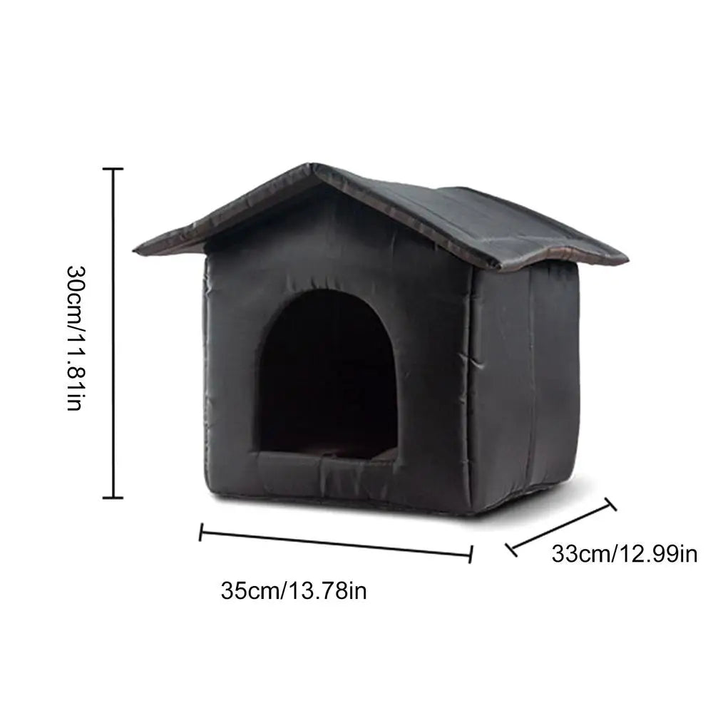 🏡 Cozy & Weatherproof Pet House – Ultimate Shelter for Cats & Small Dogs! 🐶🐱 - Pet Bliss