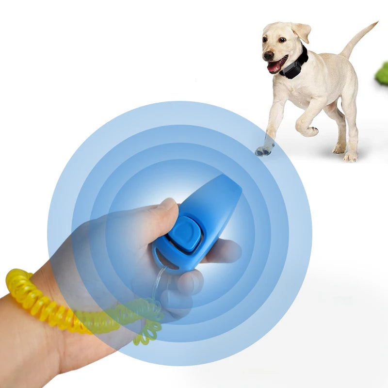 Dog Training Clicker & Whistle – Train Smarter, Not Harder 🎯🐶 - Pet Bliss