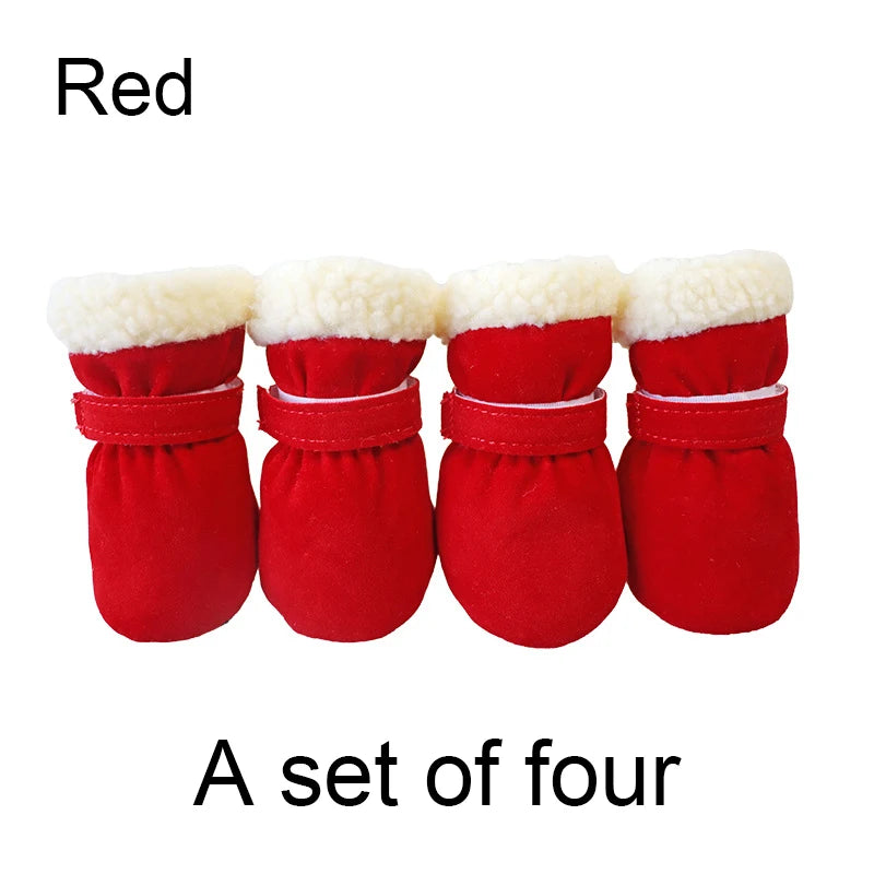 Cozy Anti-Slip Dog Boots (Set of 4) - Pet Bliss