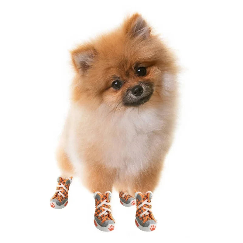 Breathable Mesh Dog Sneakers – Stylish Summer Paw Protection - Pet Bliss
