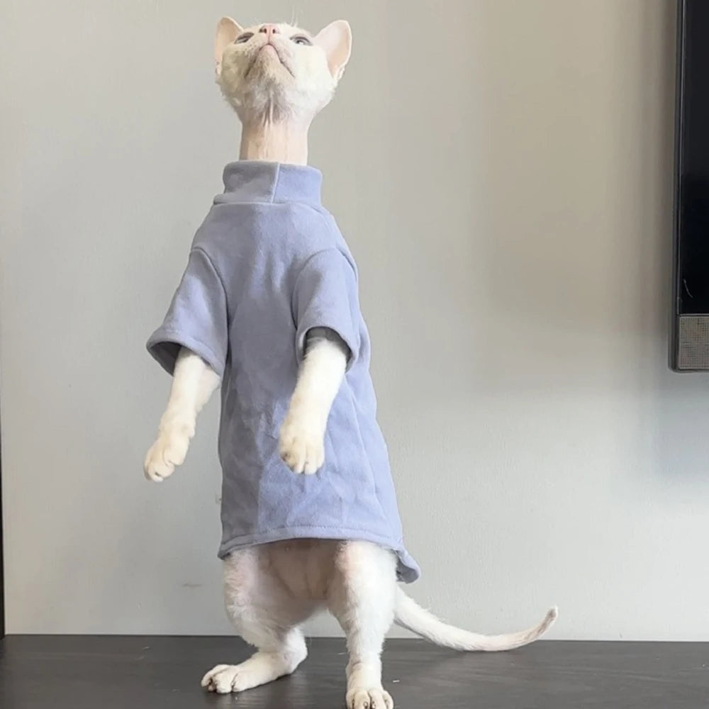🧶 Sphynx Cat Sweater – Cozy Comfort for Hairless Hoomans! - Pet Bliss