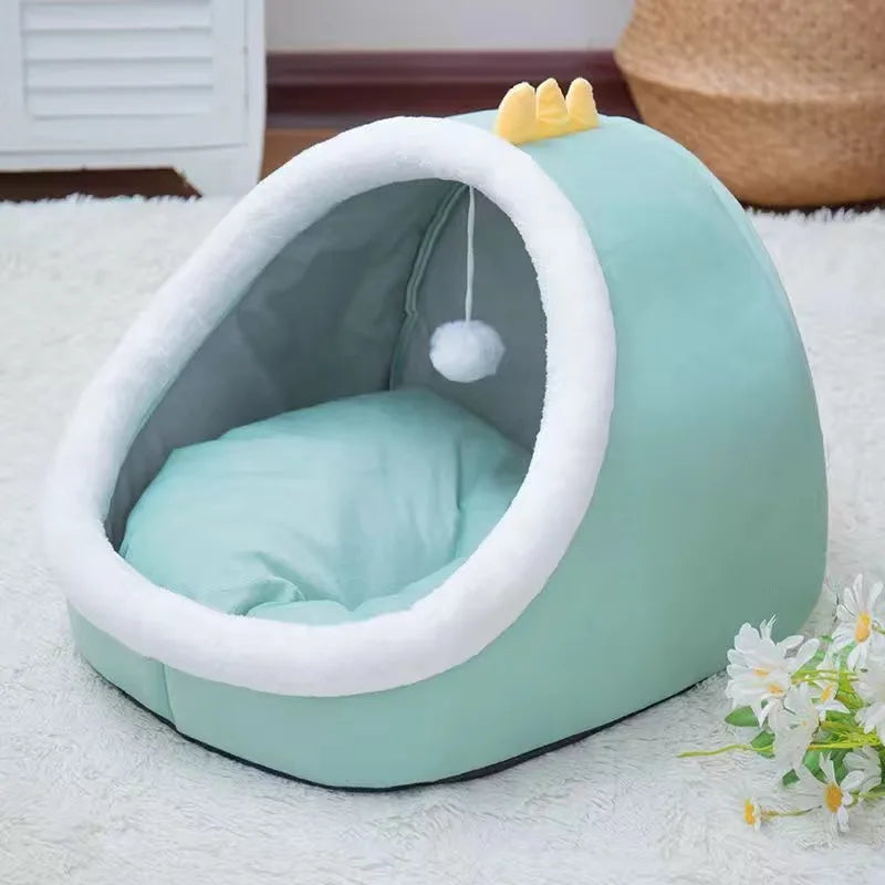 Cozy Cat Cave Bed – Warm, Comfy & Private! 🏠🐾 - Pet Bliss