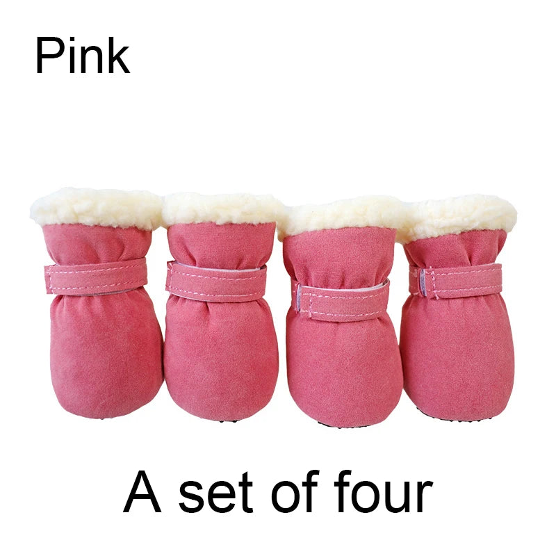 Cozy Anti-Slip Dog Boots (Set of 4) - Pet Bliss