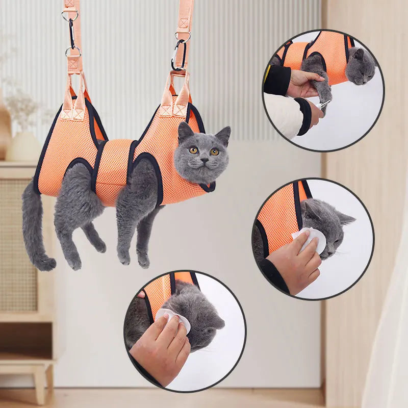 Pet Grooming Hammock – Stress-Free, Safe & Convenient! - Pet Bliss