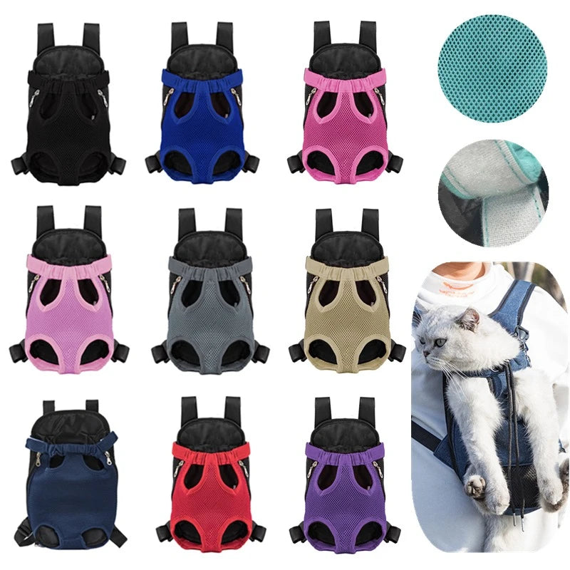 Front-Facing Pet Carrier – Hands-Free Cuddles On-the-Go 🎒 - Pet Bliss
