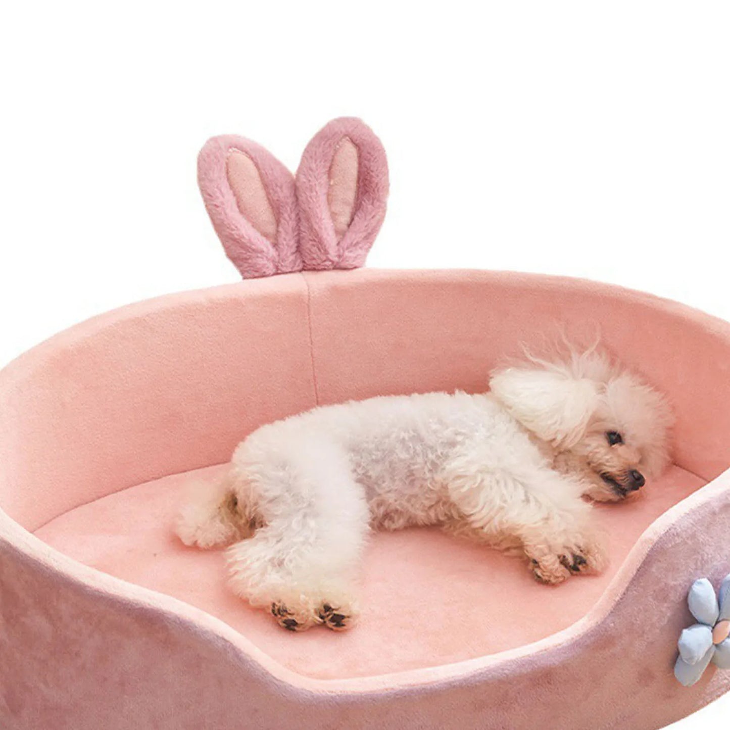 Adorable Bunny-Ear Pet Bed – The Coziest Haven for Your Furry Friend! - Pet Bliss