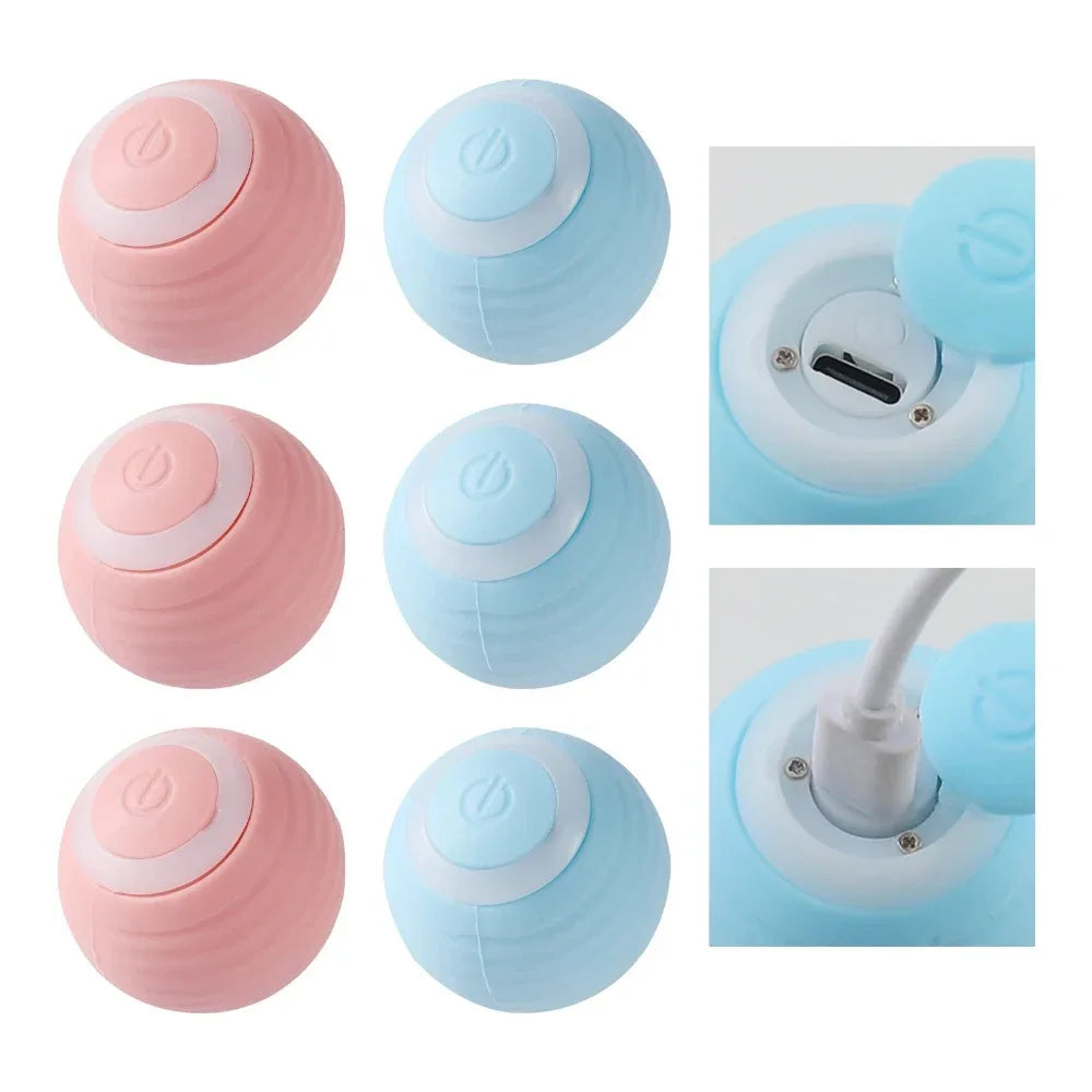 Automatic LED Cat Ball - Pet Bliss