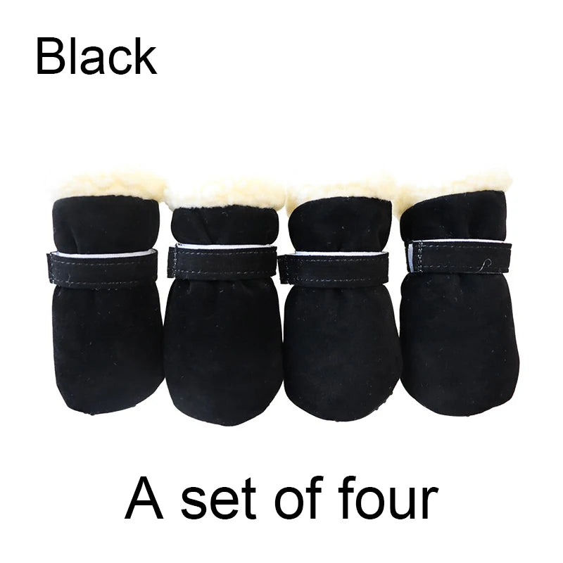Cozy Anti-Slip Dog Boots (Set of 4) - Pet Bliss