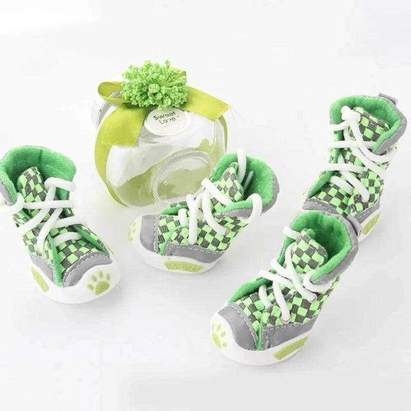Breathable Mesh Dog Sneakers – Stylish Summer Paw Protection - Pet Bliss