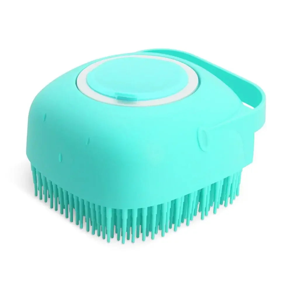 2-in-1 Pet Bath Brush & Shampoo Dispenser – Ultimate Grooming for Dogs & Cats!🛁 - Pet Bliss