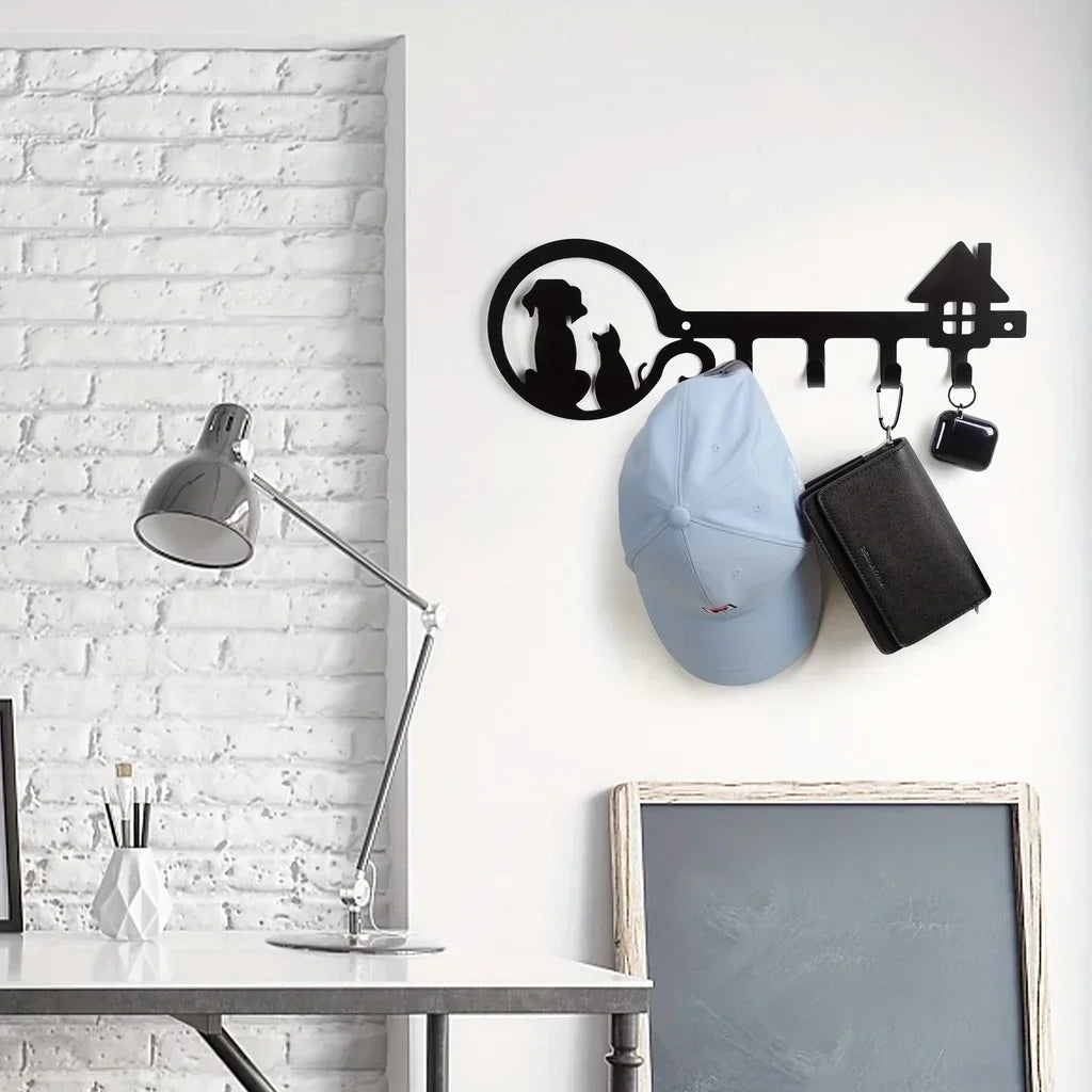Pet-Themed Wall Hook – Stylish & Functional Key Holder - Pet Bliss