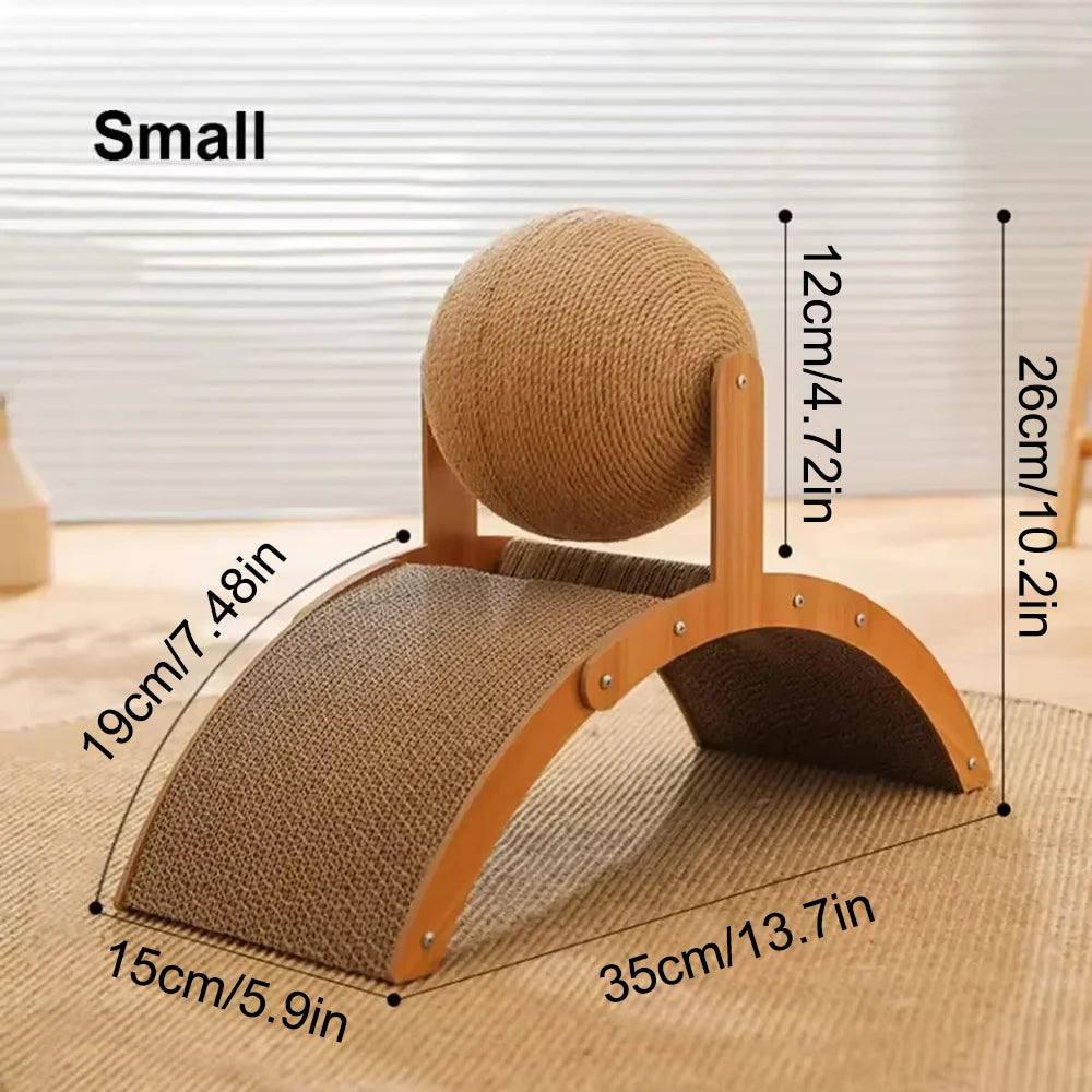 Arch Bridge Cat Scratcher – Playful & Durable Fun for Your Feline Friend! - Pet Bliss