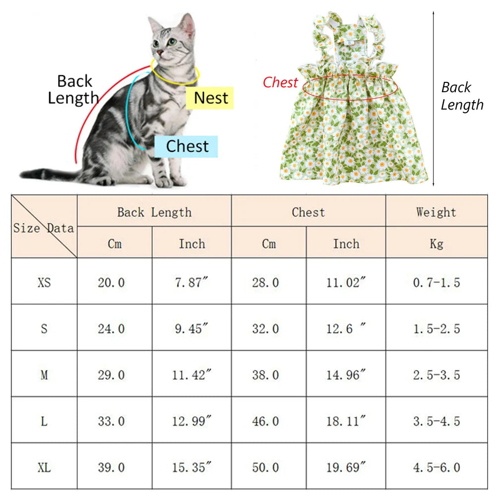 Floral Princess Dresses for Pets – Because every kitty deserves to bloom! 🌼 - Pet Bliss