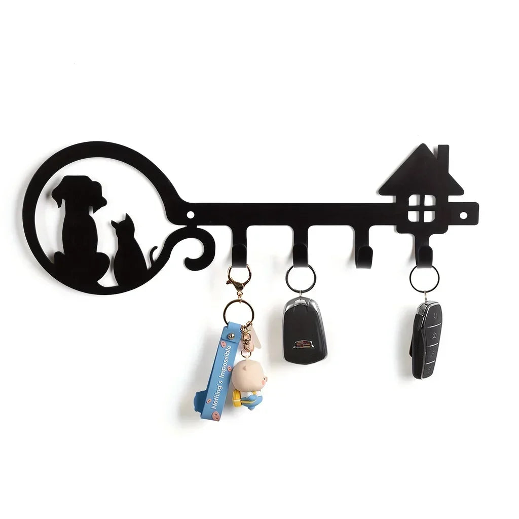 Pet-Themed Wall Hook – Stylish & Functional Key Holder - Pet Bliss