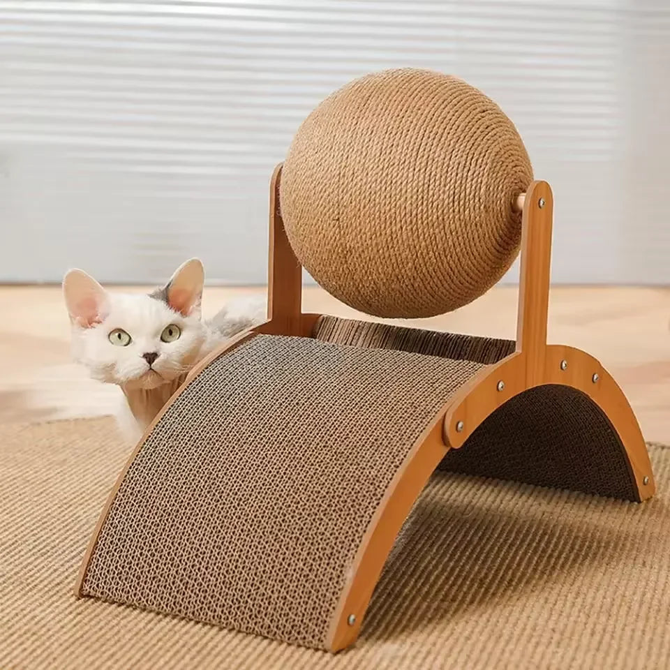 Arch Bridge Cat Scratcher – Playful & Durable Fun for Your Feline Friend! - Pet Bliss
