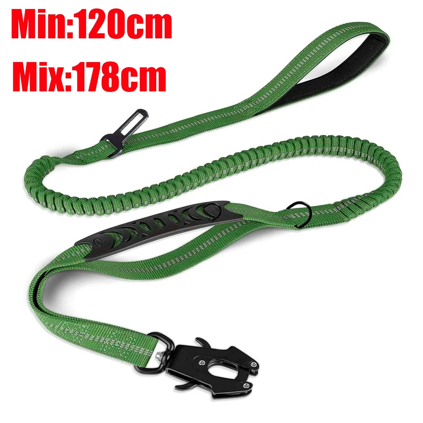 Shock-Absorbing Bungee Dog Leash – Strength Meets Comfort - Pet Bliss