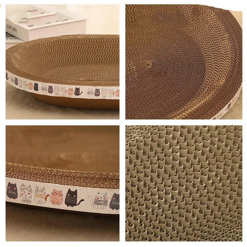 Cozy Cat Scratcher Bed – A Perfect Spot for Scratching & Lounging! - Pet Bliss
