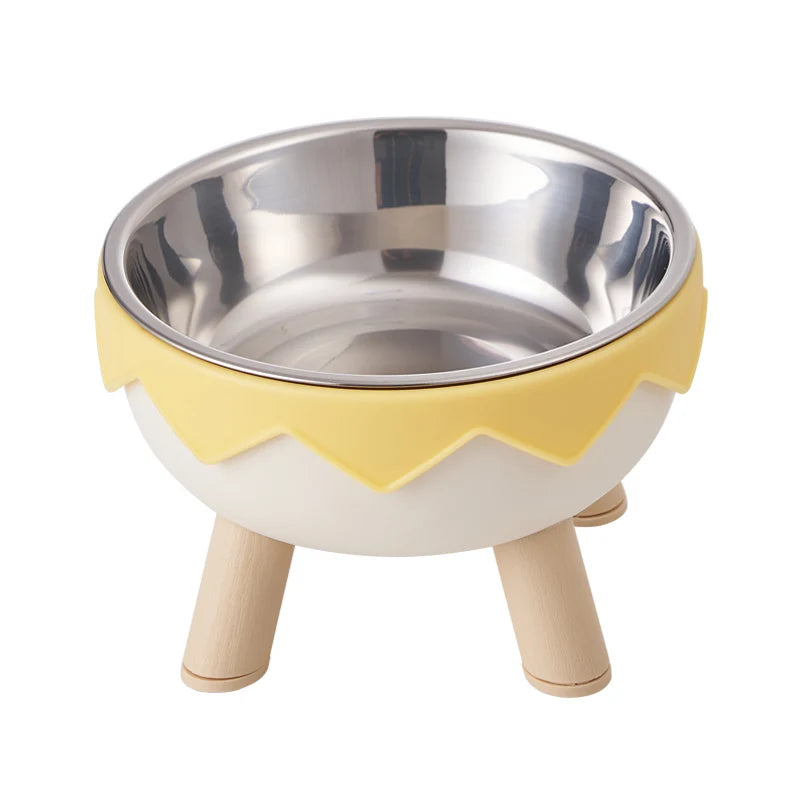 Zigzag Elevated Pet Bowl – Stand Tall, Eat Well - Pet Bliss