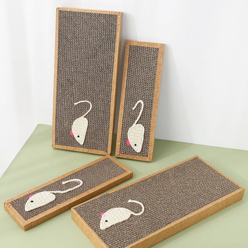 Mouse-Themed Cat Scratcher – Play, Scratch & Protect Your Furniture! - Pet Bliss