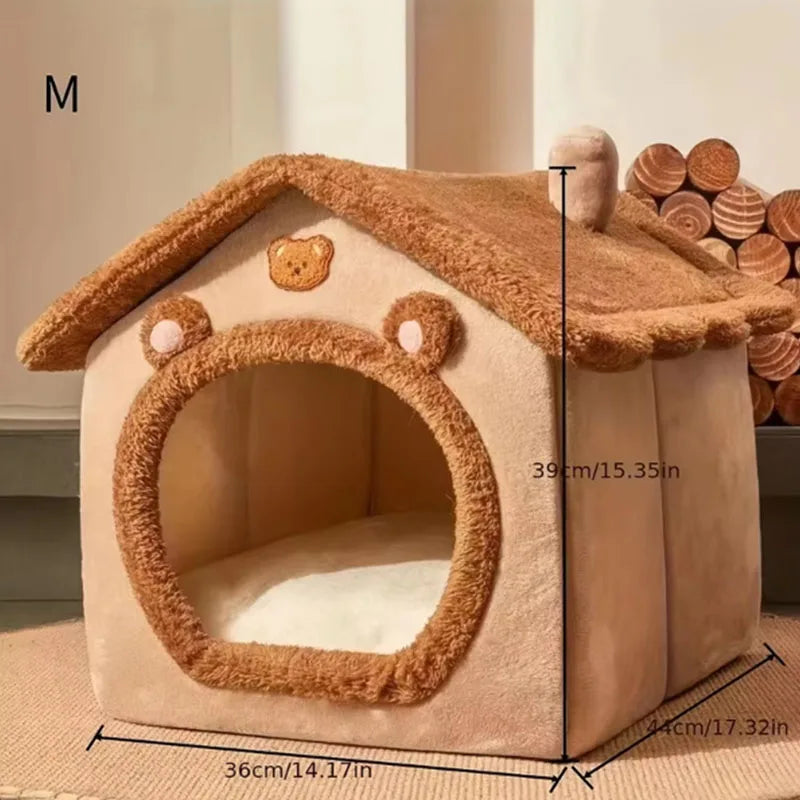 Bear Cottage Pet House – Where Snuggles Happen - Pet Bliss