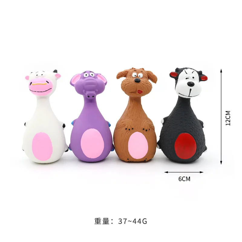 Squeaky Animal Dog Toy – Fun & Engaging Playtime - Pet Bliss