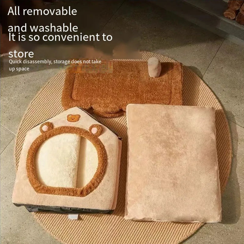 Bear Cottage Pet House – Where Snuggles Happen - Pet Bliss