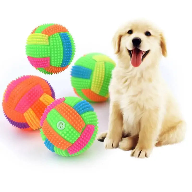 LED Flashing Pet Chew Ball - Pet Bliss