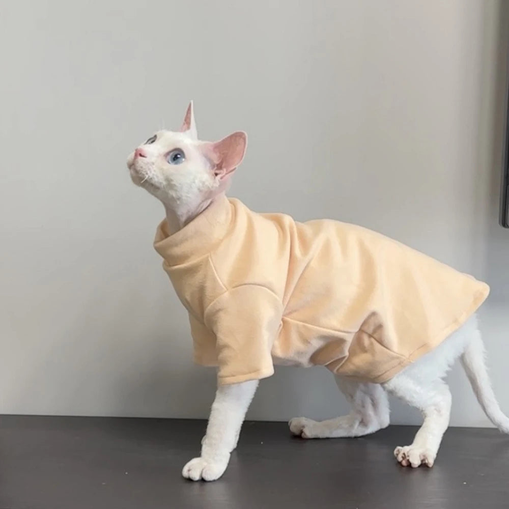 🧶 Sphynx Cat Sweater – Cozy Comfort for Hairless Hoomans! - Pet Bliss