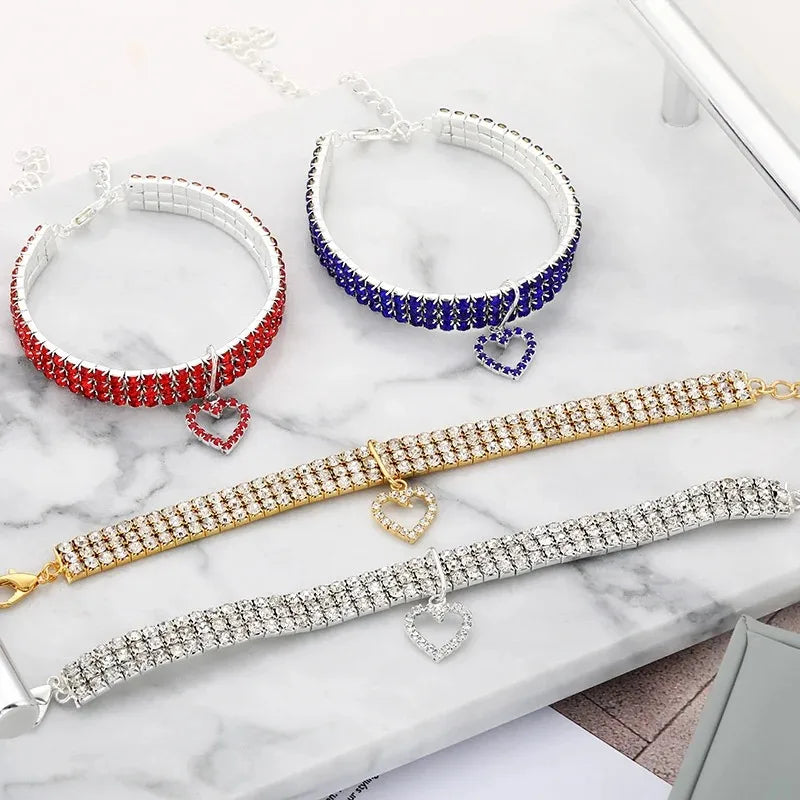 Sparkling Cat Collar – Glamour for Your Furry Friend - Pet Bliss