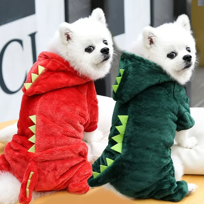Dinosaur Pet Pajamas - Cozy & Adorable Sleepwear for Your Pets! - Pet Bliss