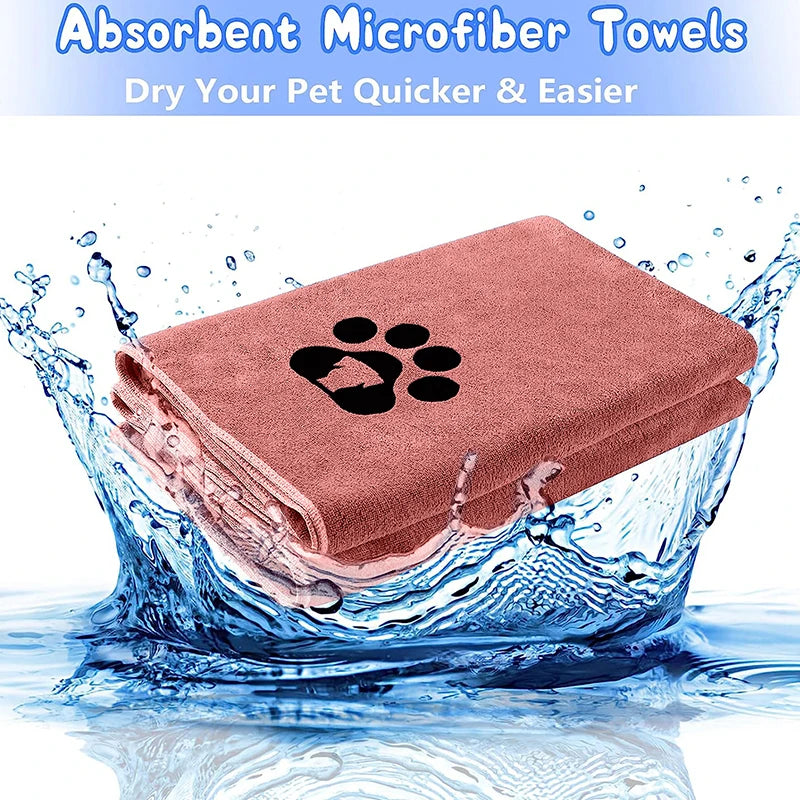 Ultra-Soft & Absorbent Pet Towel – Dry Your Pet in Seconds! - Pet Bliss