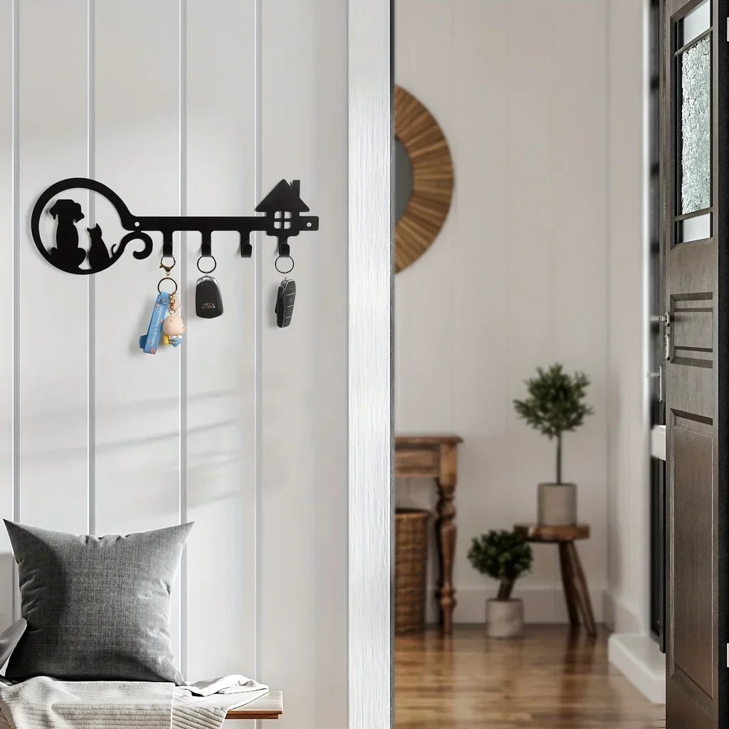 Pet-Themed Wall Hook – Stylish & Functional Key Holder - Pet Bliss