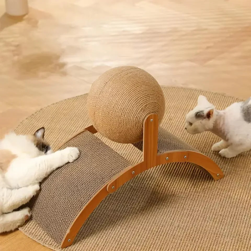 Arch Bridge Cat Scratcher – Playful & Durable Fun for Your Feline Friend! - Pet Bliss
