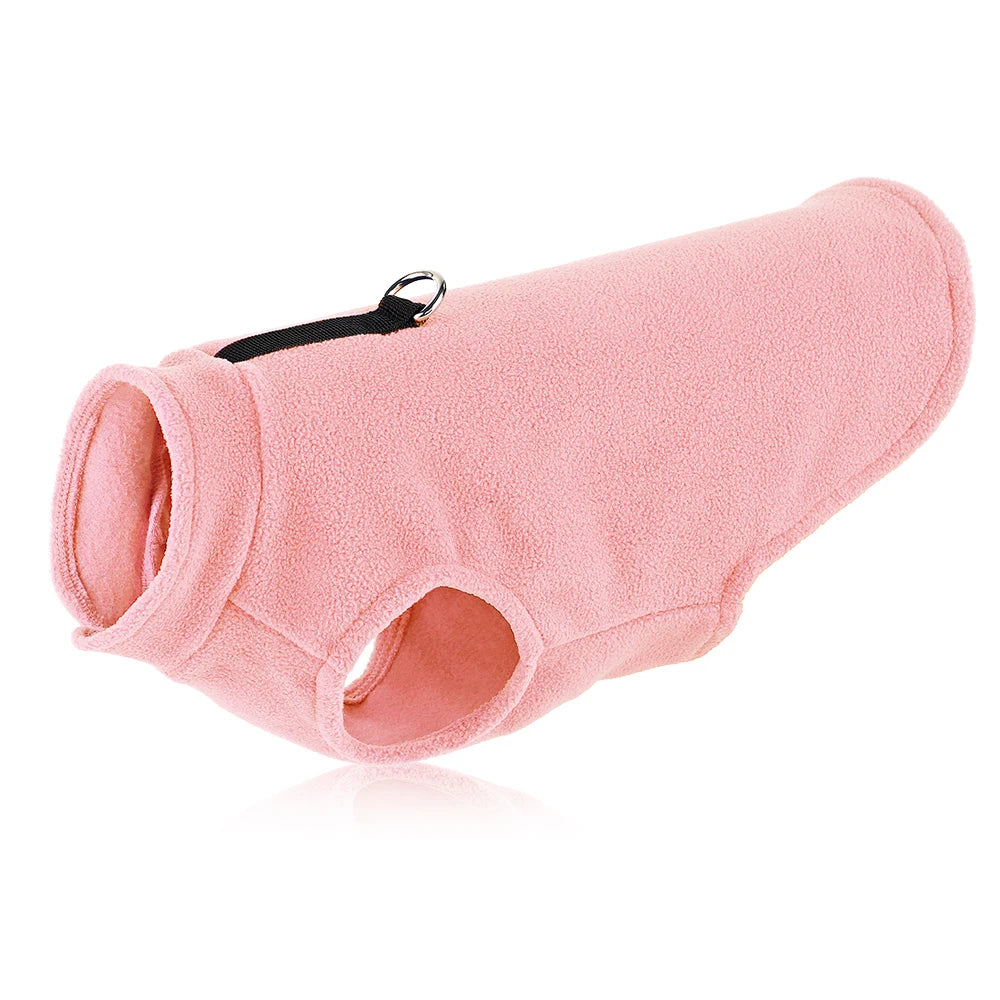 Cozy Fleece Pet Vest – Warmth with a Zip - Pet Bliss