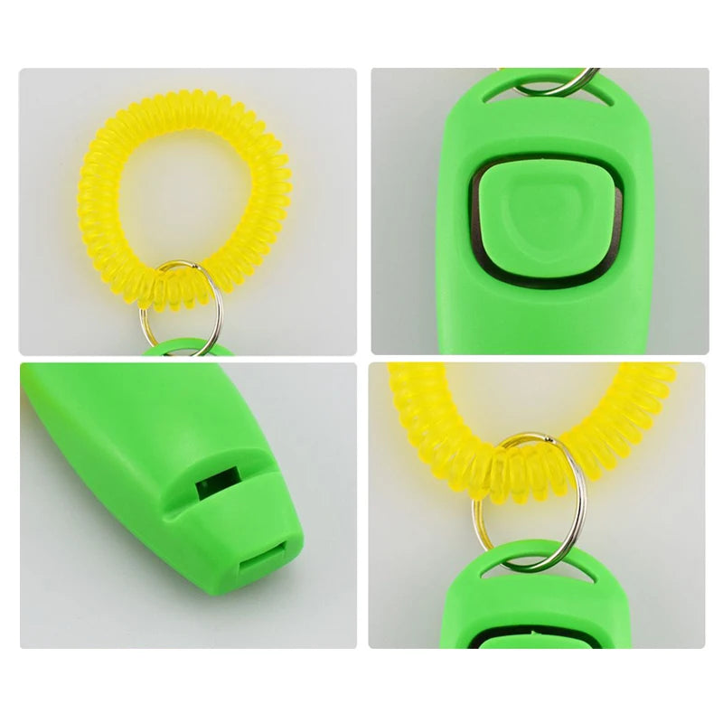 Dog Training Clicker & Whistle – Train Smarter, Not Harder 🎯🐶 - Pet Bliss